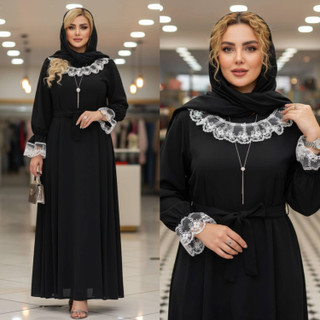 پیراهن عبایی محبوبه الیزه با کیفیت عالی و درجه یک کد 16663 والیا